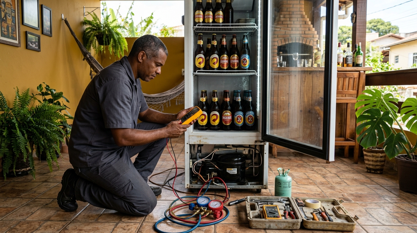 Reparo de Cervejeira Residencial em João Pessoa‑PB
